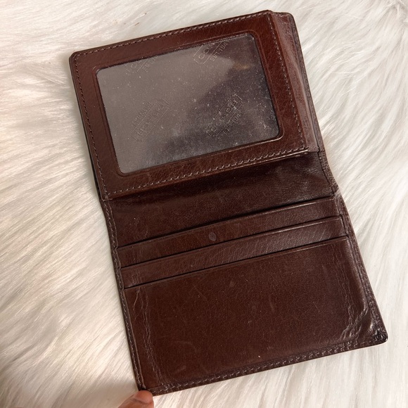 Vintage Coach Brown Leather Wallet - Picture 4 of 6
